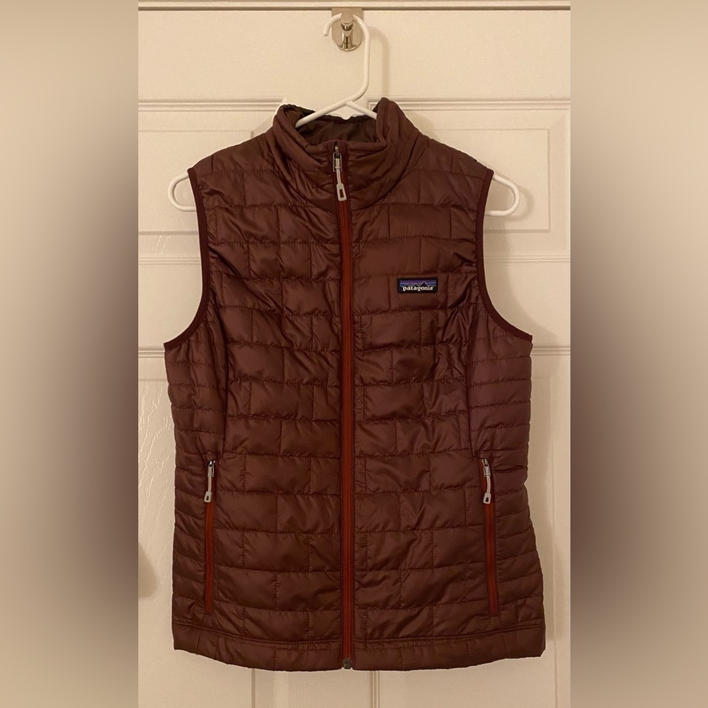Patagonia - Nano Puff Vest in Dark Ruby